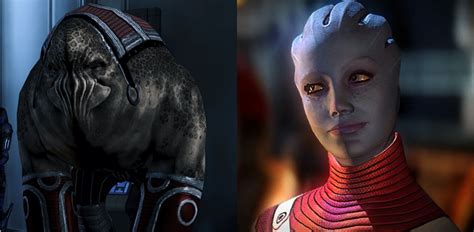 mass effect races|mass effect races without armor.